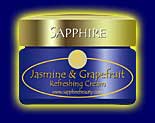 Jasmine and Grapefruit Refreshing Face Cream - natural hand made creams from Sapphire Natural Beauty