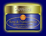 Rose and Frankincense Rejuvinating Face Cream - natural hand made creams from Sapphire Natural Beauty