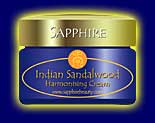 Indian Sandalwood Harmonising Face Cream - natural hand made creams from Sapphire Natural Beauty