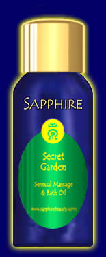Secret Garden - Sensual Bath and Massage Oils - from Sapphire Natural Beauty